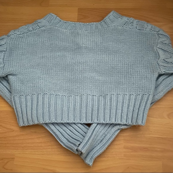 SHEIN, Small (4), two-piece, sweater tube top and cardigan (with real buttons) - Picture 2 of 4